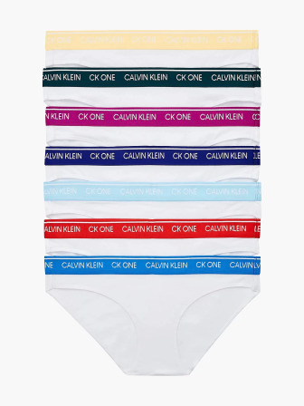 QF6575 - kalhotky Calvin Klein 7pack